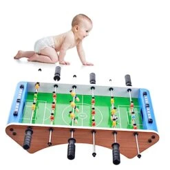 CLISPEED Kids Playset Soccer Balls For Kids Desktop Toys Classic Desktop Battle Intelligence Board Game Interactive Games Toy Desktop Game Table Football Desktop Football Checkerboard Large