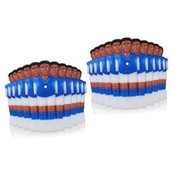 BESPORTBLE 22 Pcs Puppet Desktop Toys Number Toys Mini Accessories Table Football Accessories Foosball Figures Table Soccer Figures Resin Table Football Figurines Table Football Game Man