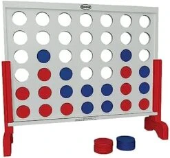 Large 4-in-a-Row Game - Giant Outdoor Family Fun, Jumbo Lawn & Patio Game For Adults & Kids | Perfect Outdoor Games, Backyard Carnival Floor Games & Giant Connect 4 Yard Game In Red, Blue & Yellow -BEYBLADE Sale Store 41MmZndm4ZL. AC