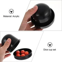 Jojofuny 6 Sets -Side Game Sided Resin Ktv Theme Truth Bowl Casino Party Favors Holder Ing Dices Novelty Polyhedral Playing Acrylic Multi Supplies Or Holiday Night RPG Toys -BEYBLADE Sale Store 41N4yFhzqoL