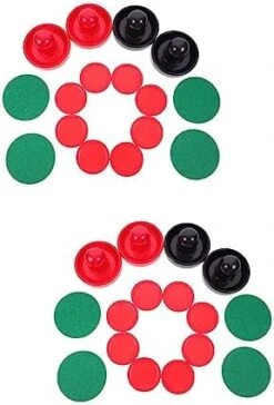 Unomor 2 Sets Color Battle Air Child And Toy Chess Checker Puck Hover Winner Parts Goal Pucks Mixed Pushers For Fast Desktop Game Size Table Board Parent- Lints Sports -BEYBLADE Sale Store 41NHsZECd2L. AC