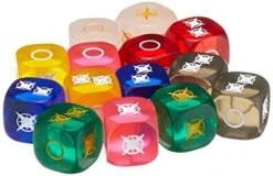 Renegade Game Studios Power Rangers: Heroes Of The Grid Ranger Dice Set