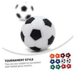 Garneck 32 Pcs Table Soccer Mini Soccer Ball Mini Accessories Tabletop Accessories Table Football Mini Replacement Football Mini Plastic Football Foosball Accessories Foosball Football Toy -BEYBLADE Sale Store 41OIySMgLzL