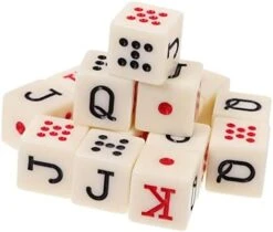 SAFIGLE Alphabet Toys 45 Pcs Poker Dice Liars Dice Game Dice Props Party Supplies Birthday Party Games Portable Chipset Acrylic Interesting Dice Set Liars Poker -BEYBLADE Sale Store 41RksekWczL. AC