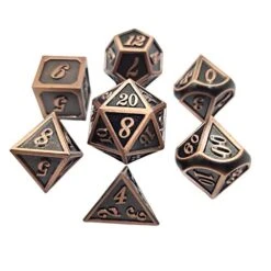 Dsxnklnd 7 Pcs/Set Metal Solid Aluminum Dices Set Number Vintage Dial Desktop Table Board Game Accessories Toy -BEYBLADE Sale Store 41Typt9k7TL
