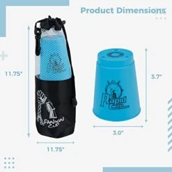 Cibolar Sport Stacking Cups, 24pcs Sports Stacking Cups Training Game For Challenge Competition Travel Party Gift For Kids And Adults, Blue+Red -BEYBLADE Sale Store 41UUlCdK0RL