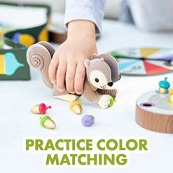 Educational Insights Special Edition The Sneaky, Snacky Squirrel Game, Preschool & Toddler Board Game For Kids 3-5 Years, Color Matching, Fine Motor Skills -BEYBLADE Sale Store 41VjA5RqubS
