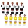10pcs Table Statue Men Dynamo Parts Toys Figures Athletes Man Player Soccer Resin Foosball Machine Accessories Tabletop Fun Accessory Game For Football Desktop Dolls