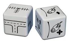 Horrible Guild Railroad Ink: Deep Blue Edition - Roll Dice And Draw Railways And Routes, 7 Rounds To Expand Your Rail Map - Expansion Dice Included Ages 8 & Up (Packaging May Vary) -BEYBLADE Sale Store 41VwhULWwzL