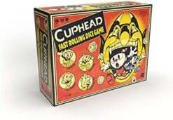 USAopoly Dice Game | Replay And Unlock Content Each Time You Play As Cuphead, Mugman, Ms. Chalice, And Elder Kettle | Based On The Cuphead Video Game | Officially-Licensed Cuphead Merchandise -BEYBLADE Sale Store 41X5pEVHF L. AC