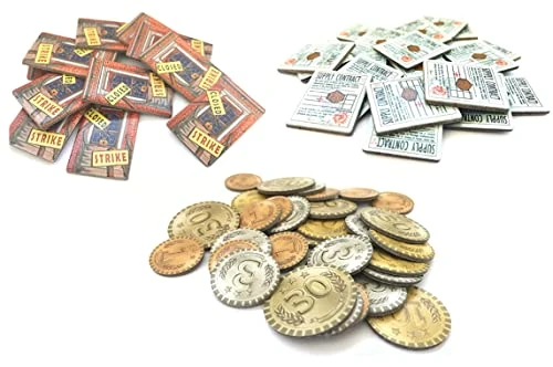 Free Market NYC Board Game – Strategy & Worker Placement Tabletop Game | Bundle With 2 Add-Ons 7 Free Market NYC Board Game – Strategy & Worker Placement Tabletop Game | Bundle With 2 Add-Ons - Image 5