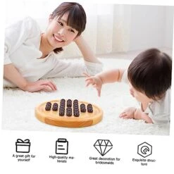Alasum 1 Set Wooden Pattern Memory Chess Wooden Toys Wood Toys Toy For Kids Kidcraft Playset Memory Training Toy Memory Chess Game Toy Wooden Board Game Toy Girl Brain Teaser Baby -BEYBLADE Sale Store 41YSFvWJ60L