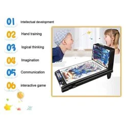 GENERIC Mini Super Pinball Toys, Children's Electronic Pinball Game Machine, Tabletop Pinball Game, For Retro Arcade Machine For Kids And Adults Ages 4 And Up