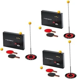 INOOMP 2 Sets Indoor Playset Stretchy Toys Robot For Kids Table Tennis Game Pong Practice Tool Table Tennis Devices -Pong Single Device Table Tennis Training Table Tennis Racket Set -BEYBLADE Sale Store 41Z6rb4yKxL. AC