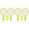 Alasum 2 Sets Sports Badminton Junior Plaything Kid Rackets Fun Ball Play Toddlers Toy Girls Outdoor Garden Beach Kids Plastic Racquet And Toddler Child For Children Boys Tennis Indoor -BEYBLADE Sale Store 41ZEepXJ3uL