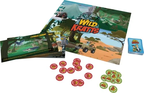 Goliath Wild Kratts Habitat Memory Game - Classic Memory Gameplay With Creative Storytelling - Learn Animal Facts While You Play, Ages 5 And Up, 2-4 Players 4 Goliath Wild Kratts Habitat Memory Game - Classic Memory Gameplay With Creative Storytelling - Learn Animal Facts While You Play, Ages 5 And Up, 2-4 Players - Image 2