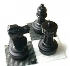 MegaChess Giant Chess Game Board - Plastic - Giant Size - Compatable 25 Inch 37 Inch And 49 Inch Giant Chess Sets 10 Inch Giant Checkers -BEYBLADE Sale Store 41aeklYHxcL