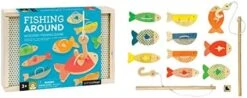 Petit Collage Fishing Around Wooden Game – Cute Kids Fishing Game For Ages 3+, Ideal For 2-4 Players – Fun Learning Game Promotes Color Recognition And Hand-Eye Coordination -BEYBLADE Sale Store 41axfNEf6kL. AC