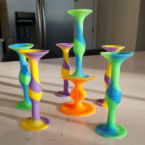 Popdarts PRO Pack Game Set (Wigglenobber Target Marker) - Indoor, Outdoor Suction Cup Throwing Game - Competition With A POP 5 Popdarts PRO Pack Game Set (Wigglenobber Target Marker) - Indoor, Outdoor Suction Cup Throwing Game - Competition With A POP - Image 3