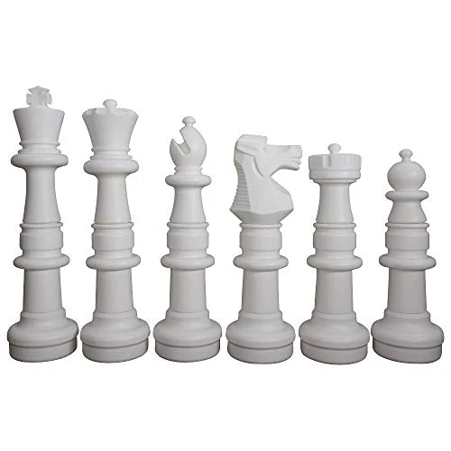 MegaChess Giant Oversized Premium Chess Set With 37 Inch Tall King With Hard Plastic Chess Board 5 MegaChess Giant Oversized Premium Chess Set With 37 Inch Tall King With Hard Plastic Chess Board - Image 3