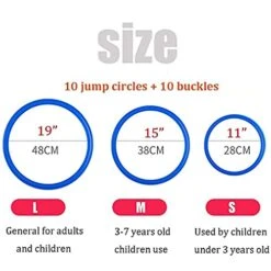 XLTTY Hopscotch Ring Game Set, Children's Carnival Hopscotch Ring Game Toy, Parent-Child Interactive Toy (Size : 28CM) -BEYBLADE Sale Store 41c2mrY7VpL