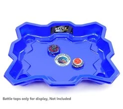 Aimoly Stadium Battle Arena For Beyblade Battling Game Metal Fusion Arena (Blue) -BEYBLADE Sale Store 41cyHcOJoHS