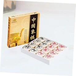 Toyvian Chinese Chess Wood Toys Portable Chess Wooden Board Game Strategy Game Chess Educational Toys 3D Funny Chess High-end Chinese Chess Early Learning Game Checkerboard Bamboo Classic -BEYBLADE Sale Store 41dLcO8TbBL