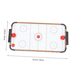Kisangel 1pc Ice Hockey Table Hockey Toys Mini Toy Toys For Kids Boys Creative Ice Hockey Toy Board Game Toy Party Tabletop Toy Air Puck Plastic Child White Wooden Toys -BEYBLADE Sale Store 41eDBSvfH4L