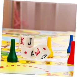 Portable Chess Board Liars Poker 75 Pcs Poker Dice Liars Dice Party Supplies Game Dice Props Funny Game Chips Acrylic Gift Dice Props Alphabet Toys Spanish Poker Dice -BEYBLADE Sale Store 41fGME1uhGL