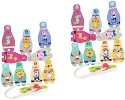 SAFIGLE 2 Sets Bowling Ball Toy Wooden Toddler Toys Outdoor Play Toys For Kids Tracksuit Set Childrens Bowling Ball Kids Birthday Party Game Wood Bowling Set Bowling Playthings Bowling Toy -BEYBLADE Sale Store 41fIm5yLC2L. AC