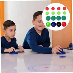 Unomor 2 Sets Color Battle Air Child And Toy Chess Checker Puck Hover Winner Parts Goal Pucks Mixed Pushers For Fast Desktop Game Size Table Board Parent- Lints Sports -BEYBLADE Sale Store 41hFiw0qhLL