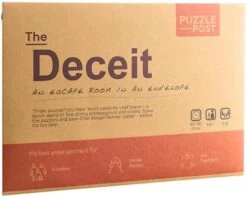 Escape Room Game | Perfect For Games Night At Home | Immersive Puzzle Mystery Game For 1-8 Players | Age 14+ - The Deceit -BEYBLADE Sale Store 41m7zS1ne3L. AC