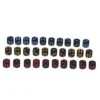 SAFIGLE 15 Sets 30pcs Regular Point Dice Colored Dice Role Playing Dice Black Decor Party Game Dice Mini Dice Teaching Math Dice Party Game Dot Dices Dice Game Playing Props Dice Props Toy -BEYBLADE Sale Store 41oXkZ1TQgL
