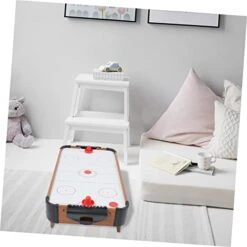 Kisangel 1pc Ice Hockey Table Hockey Toys Mini Toy Toys For Kids Boys Creative Ice Hockey Toy Board Game Toy Party Tabletop Toy Air Puck Plastic Child White Wooden Toys -BEYBLADE Sale Store 41obd95qJXL