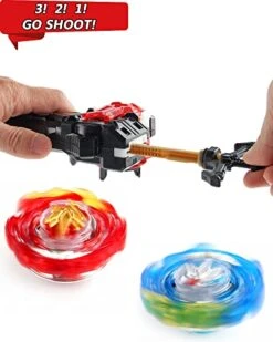 Desamvap Bey Battling Tops Burst Power Custom Sword Launcher, Bey Launcher LR Left Right Spin DB Layer System B-200 Xiphoid Xcalibur Compatible With All Bey Burst Series (Black) 13 Desamvap Bey Battling Tops Burst Power Custom Sword Launcher, Bey Launcher LR Left Right Spin DB Layer System B-200 Xiphoid Xcalibur Compatible With All Bey Burst Series (Black) -BEYBLADE Sale Store 41pJcU7aNGL