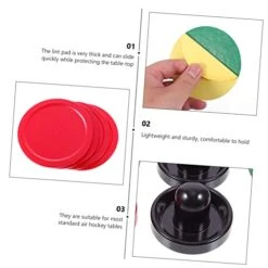 Toddmomy 1 Set Air Hockey Kids Putter Gaming Desk Accessories Air Hockey Accessories Air Hockey Pucks And Paddles 15 Toddmomy 1 Set Air Hockey Kids Putter Gaming Desk Accessories Air Hockey Accessories Air Hockey Pucks And Paddles -BEYBLADE Sale Store 41pWslfarvL