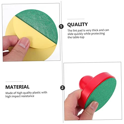 Toddmomy 1 Set Air Hockey Kids Putter Gaming Desk Accessories Air Hockey Accessories Air Hockey Pucks And Paddles 6 Toddmomy 1 Set Air Hockey Kids Putter Gaming Desk Accessories Air Hockey Accessories Air Hockey Pucks And Paddles - Image 4