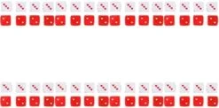 Jojofuny 48pcs Plaything Funny Game Borad Christmas Carnival Novel Teaching Unique Activity Toys Pub Chic Dices Table Casino Red Playing Dice And Lovely Classroom Gaming Math Games Club -BEYBLADE Sale Store 41qfbc7 wL. AC