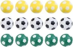Kisangel 15pcs Soccer Table Game Foosball Balls Mini Replacement Foosballs Desktop Toys Outdoor Accessories Billiards Accessories Tabletop Soccer Ball Plastic Replacement Foosballs Football -BEYBLADE Sale Store 41rgbWye47L. AC