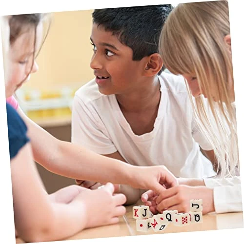 Alasum Liars Poker 45 Pcs Poker Dice Liars Dice Portable Dice And Chips Set Liars Dice Prop Birthday Party Games Acrylic Chipset Dice Game Alphabet Toys 7 Alasum Liars Poker 45 Pcs Poker Dice Liars Dice Portable Dice And Chips Set Liars Dice Prop Birthday Party Games Acrylic Chipset Dice Game Alphabet Toys - Image 5