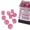 Chessex Borealis 12mm D6 Pink/Silver Luminary Dice Block (36 Dice) (27984) -BEYBLADE Sale Store 41rzVtCbOrL