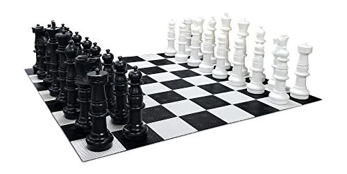 MegaChess Giant Oversized Premium Chess Set With 37 Inch Tall King With Hard Plastic Chess Board 3 MegaChess Giant Oversized Premium Chess Set With 37 Inch Tall King With Hard Plastic Chess Board