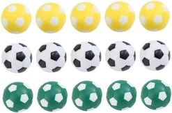 Unomor 15pcs Outdoor Accessories Billiards Accessories Sport Accessories Table Football Ball Pool Football Foosballs Replacement Balls Plastic Replacement Foosballs Tabletop Soccer Ball -BEYBLADE Sale Store 41t3NwBx1xL. AC