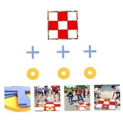 Alasum 1 Set Rush Back Three Kids Educational Toys Outdoor Play Toys For Kids Outside Kids Toys Parent- Child Interaction Toy Giant Toe Toy Toe Family Board Game Checkers