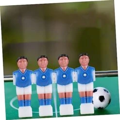 Toddmomy 12pcs Football Machine Doll Mini Dolls Cake Accessories Sports Toys Foosball Table Player Foosball Table Replacement Table Football Man Player Foosball Game Soccer Athlete Model -BEYBLADE Sale Store 41uD3SzezoL