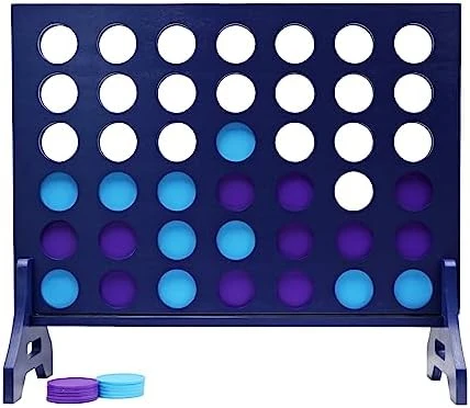 Tailgating Pros Premium Navy Giant Four In A Row With Carrying Case - Jumbo Oversized Outdoor Yard Game - Connect Multiple Pucks In A Row To Win - Many Puck Colors Available! 16 Tailgating Pros Premium Navy Giant Four In A Row With Carrying Case - Jumbo Oversized Outdoor Yard Game - Connect Multiple Pucks In A Row To Win - Many Puck Colors Available! - Image 14