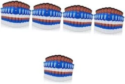 Unomor 22 Pcs Puppet Plastic Football Men Soccer Dolls Table Football Foosball Men Number Toys Mechanic Accessories Desktop Toys Foosball Player Statues Desk Football Game Resin Mini -BEYBLADE Sale Store 41w8A5bO7yL. AC