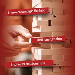 Zealous Nutrition Stacking Wooden Block Game For Grown Ups – Couple Dare Questions – All Genders & Relationships – Exciting, Pleasing, & Funny Challenges - Make Date & Game Night Fun W/ 54 Pieces -BEYBLADE Sale Store 41wCSaVpMaL