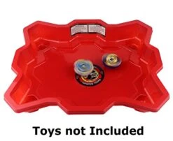 17Tek Bey Stadium Battle Arena Training Ground For Beyblade Battling Game (Red) -BEYBLADE Sale Store 41yAB4HLljL