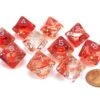 Chessex D10 Dice Set: Nebula Luminary - Red W/Silver (10) -BEYBLADE Sale Store 41ycdxuxG5L